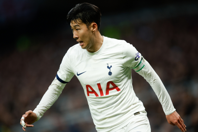 최근 토트넘과 물밑에서 새 계약을 논의 중인 손흥민. 연합뉴스