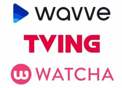 (위쪽부터) 웨이브, 티빙, 왓챠. 각 사 제공