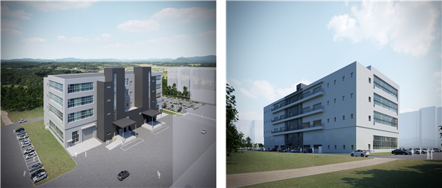 울산자유무역지역 표준공장(제2중공업동) 조감도. 산업부 제공