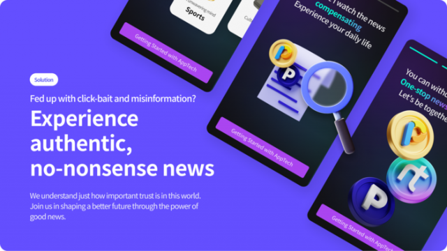 퍼블리시 웹 3.0 글로벌 뉴스앱 '뉴스토마스'. 퍼블리시