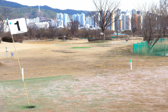 부산 사상구 삼락생태공원 파크골프장 전경. 남태우 기자