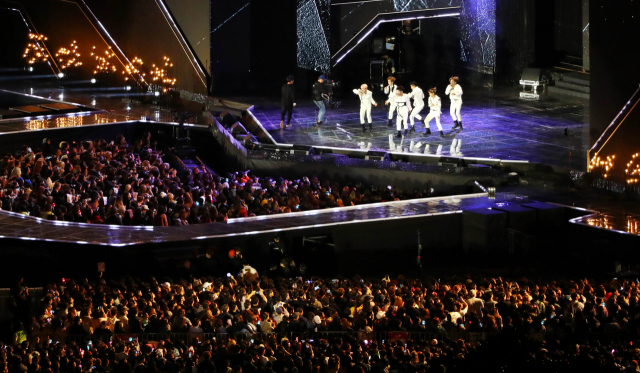 2019년 열린 부산원아시아페스티벌 개막공연 모습. 부산일보DB