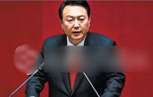 윤석열 대통령 신년사 딥페이크 영상 화면. 동아대 메타미디어연구소 제공