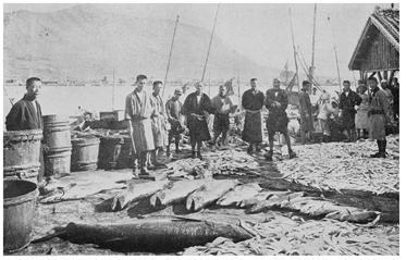 일본인이 설립한 부산수산주식회사 부속 어시장 모습. 산지니 제공