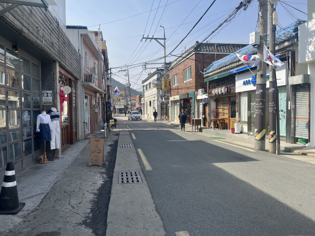 경남 김해시 회현동이 다음 달 치러지는 국회의원 선거에서 김해갑 선거구로 조정됐다. 사진은 회현동 일대. 이경민 기자