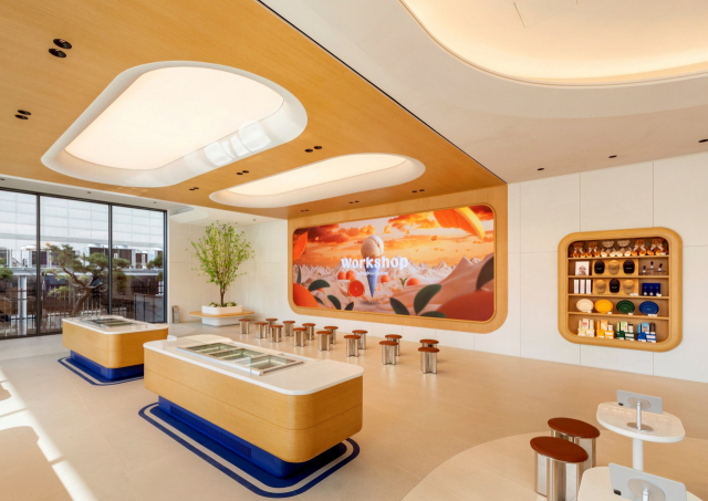 배스킨라빈스의 AI 연구개발 매장. 배스킨라빈스 제공