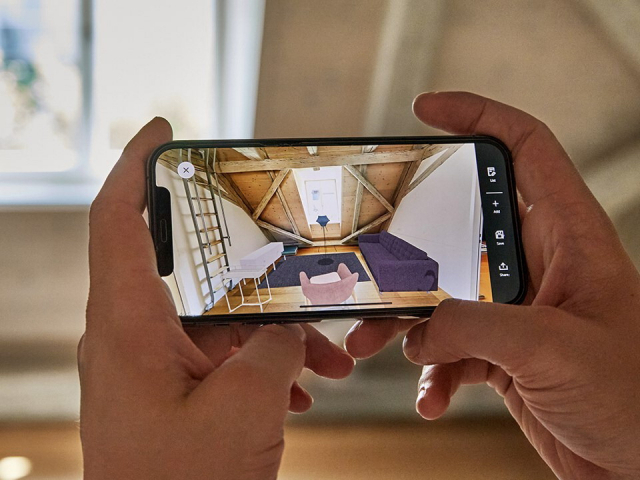 AI로 홈퍼니싱 계획을 시각화하는 이케아의 프로그램. 이케아 제공