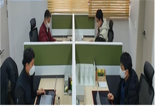 섬택근무가 가능한 경남 통영시 욕지면 두미도 '스마트워크 센터'. 경남도 제공