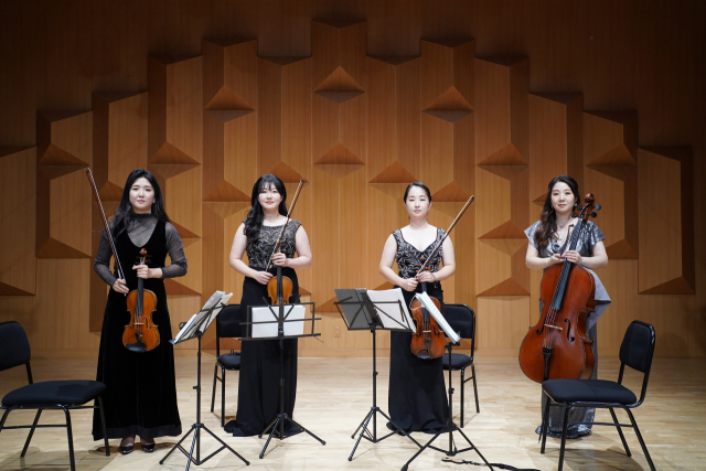 에델현악사중주단. 예델현악사중주단 제공