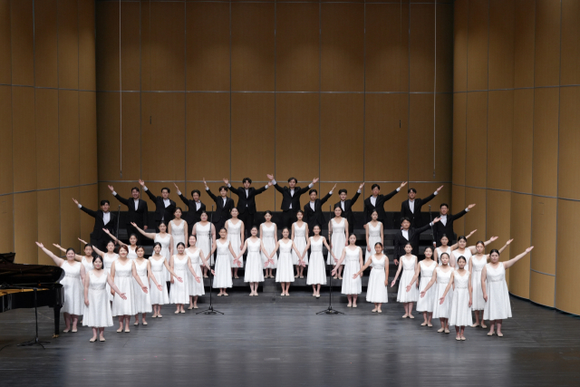 대전시립청소년합창단. 부산시립예술단 제공