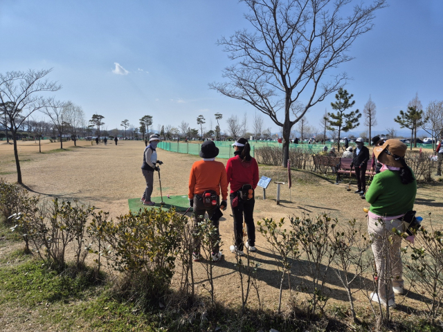 경남 김해시 한림면에 조성된 한림술뫼파크골프장. 김해시도시개발공사 제공