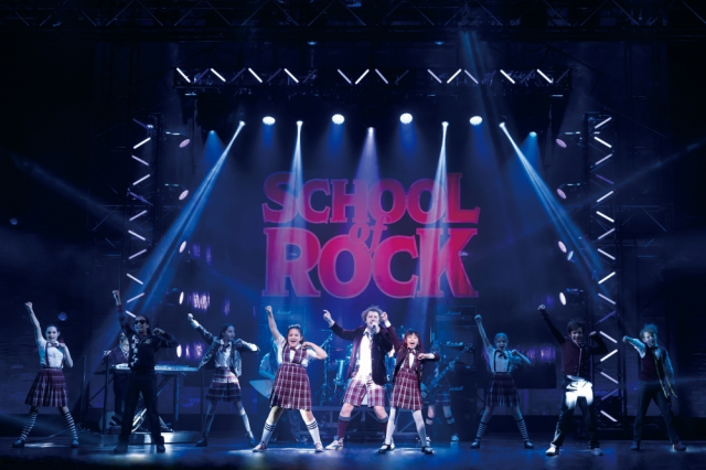 뮤지컬 ‘스쿨 오브 락’ 월드투어-부산 공연 모습. 에스앤코 제공