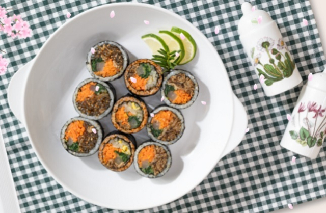 ㈜복을 만드는 사람들의 김밥. 홈페이지 캡처