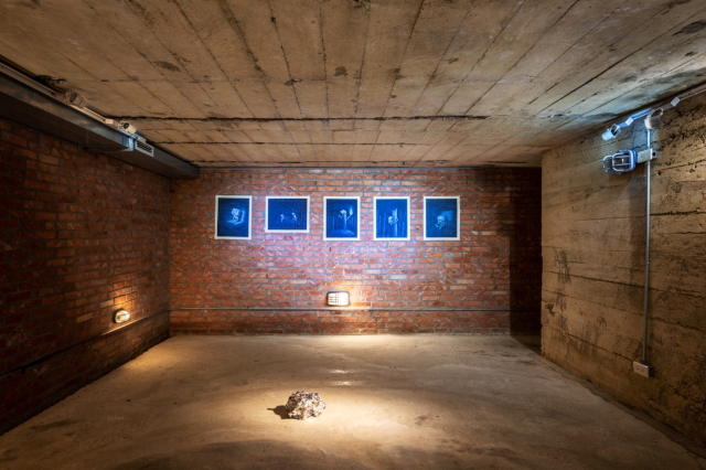 2023년도 레지던시 활성화 지원(기획형, 개인) 사업으로 대만 타이베이 '보장암국제예술촌(Treasure Hill Artist Village)' 참여 작가로 활동한 김대홍의 그룹 전시 모습. 부산문화재단 제공