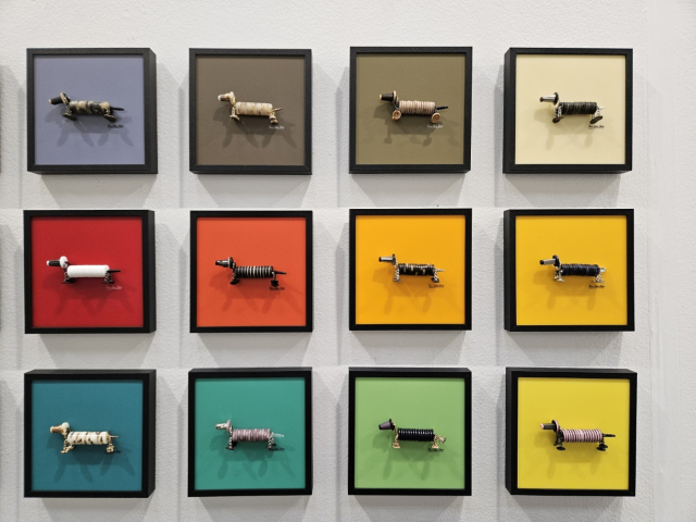 ‘네버 엔드’ 특별전에서 만나는 김채용 작가 작품. 김효정 기자