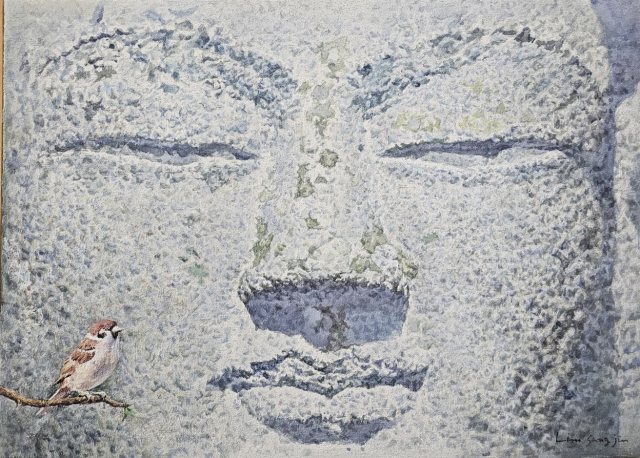 임상진 ‘佛’. 갤러리 이비나인 제공