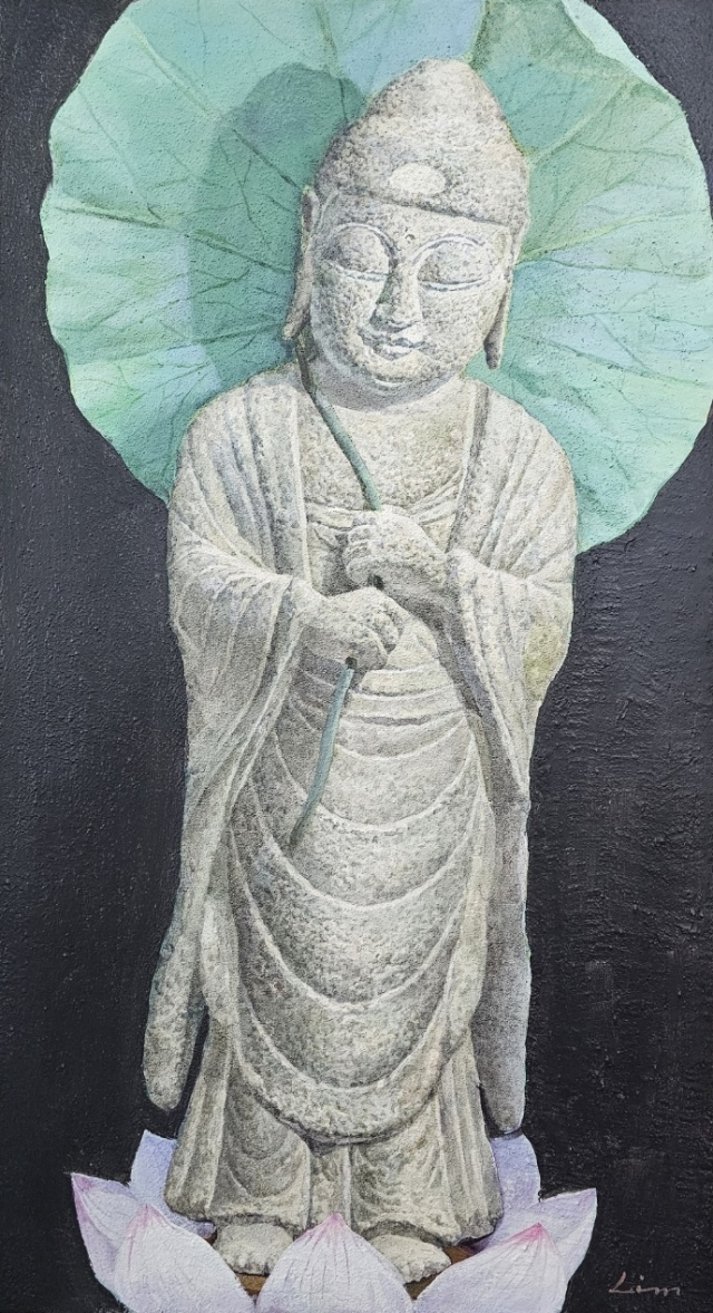 임상진 ‘佛’. 갤러리 이비나인 제공