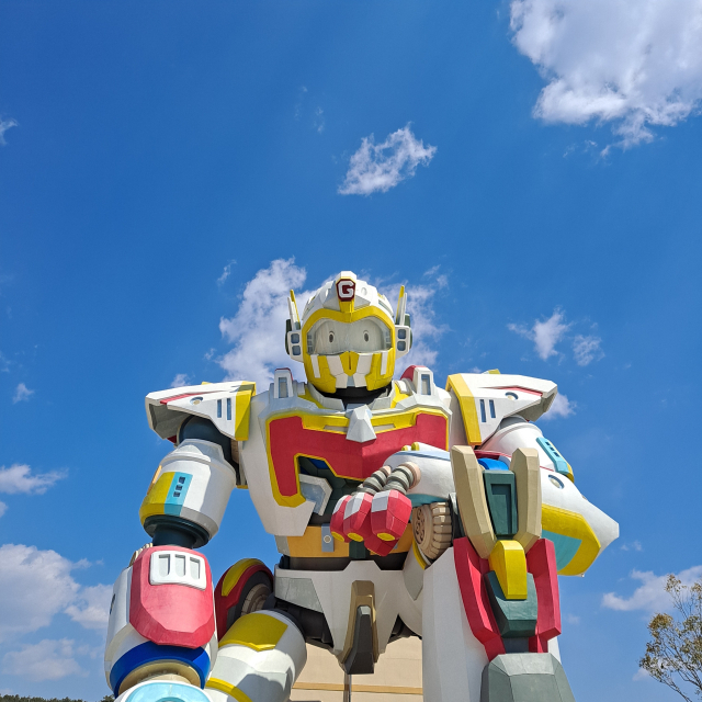 경남 창원마산합포구 로봇랜드의 가디언 로봇. 경남도 제공