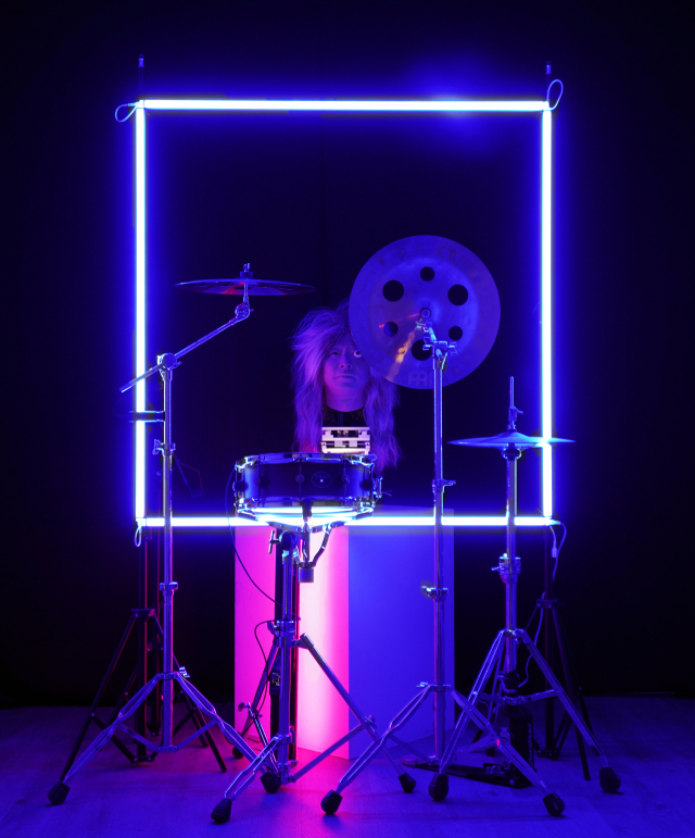 김지오 ‘헤비메탈 소년의 욕망-눈으로 연주하다’. 작가 제공