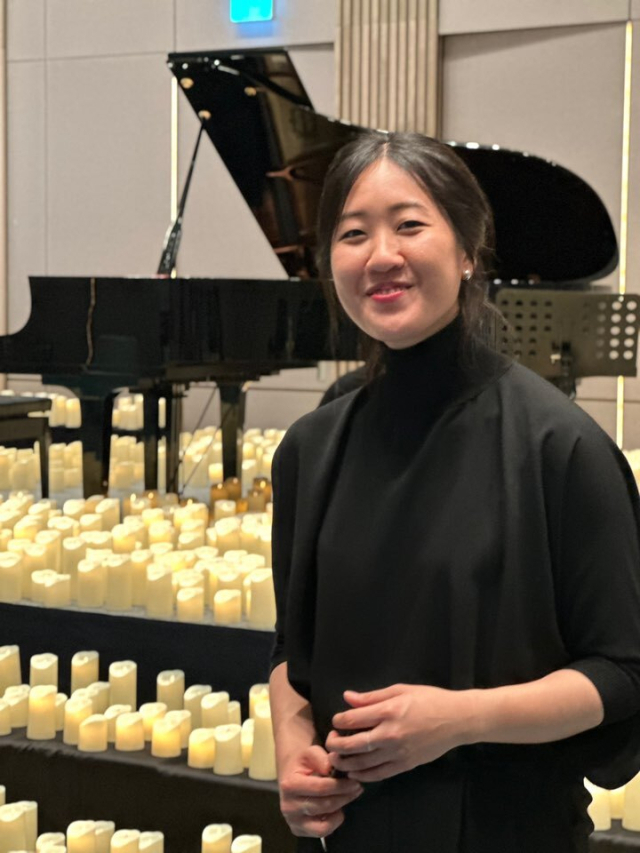 독일 함부르크 엘프 필하모니 ‘상주 크리에이터’이자 피아니스트, 작곡가, 유튜버인 한국계 미국인 나래솔. 김은영 기자 key66@