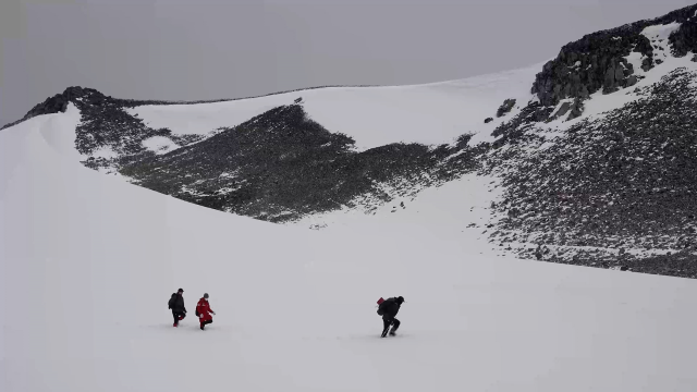 남극 세종과학기지에서 연구원이 활동하고 있는 장면. 부산MBC 제공