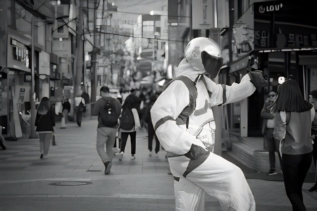 이진우 안무 ‘신인류’. 부산국제무용제 제공