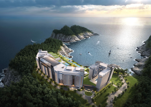거제 해금강2지구 휴양시설 조감도. 거제시 제공
