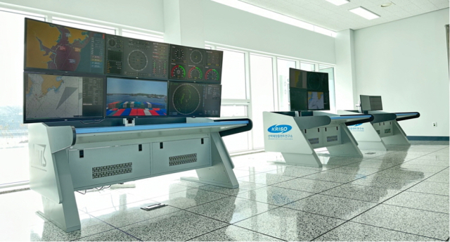 시뮬레이션 기반 자율운항테스트시스템(S-TAS)과 가상데이터생성시스템(VDGS). KRISO 제공