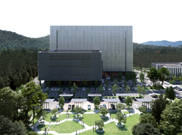 경남 창원시 성산구 성주동에 들어설 ‘안다 IDC 컨소시엄’의 데이터센터 조감도. 창원시 제공