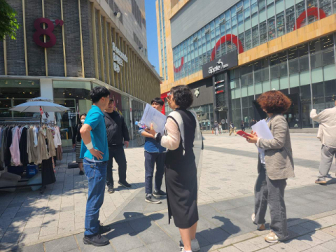 콘서트 예정 장소 (괘법동 일원) 사전답사 사진