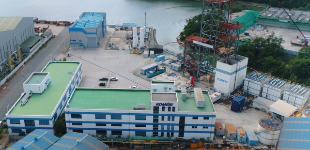 한국조선해양기자재연구원(KOMERI) 경남본부(거제) 전경. KOMERI 제공