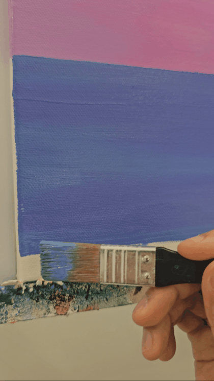 인내심을 가지고 푸른 바다까지 칠해주면…. 조경건 부산닷컴 기자