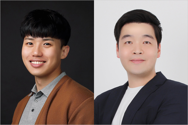 부산대 이길주(왼쪽) 전기전자공학부 교수와 황재연 분자생물학과 교수는 과학기술정보통신부와 한국연구재단이 선정한 2024년 한우물파기 기초연구 대상자로 선정됐다. 부산대 제공