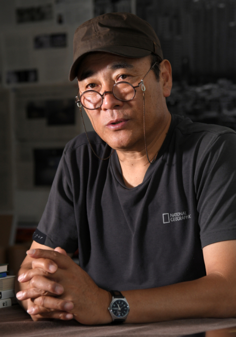 문진우 작가 프로필 사진. 문진우 제공