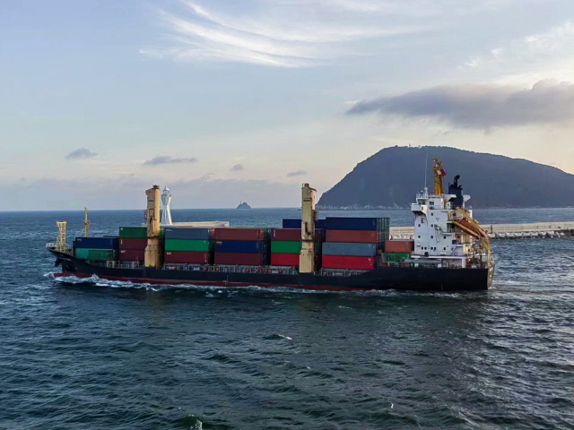 팬스타그룹이 오는 30일부터 운항할 컨테이너 전용선 아너 보이저호. 팬스타그룹 제공