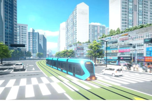 오륙도 실증노선 조감도. 부산시 제공