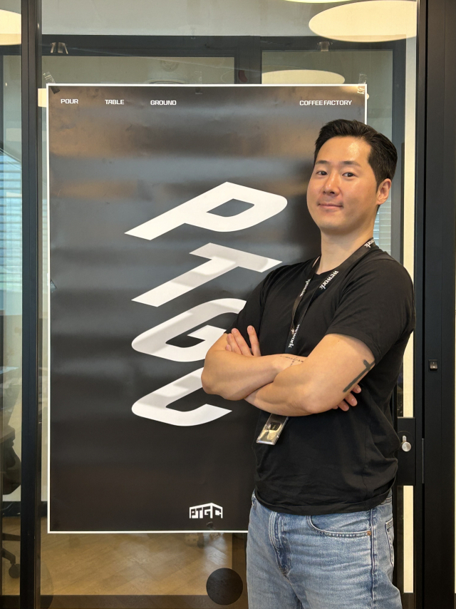 보일러 없는 에스프레소 머신을 개발한 부산의 피티지컴퍼니. 박태권 대표는 