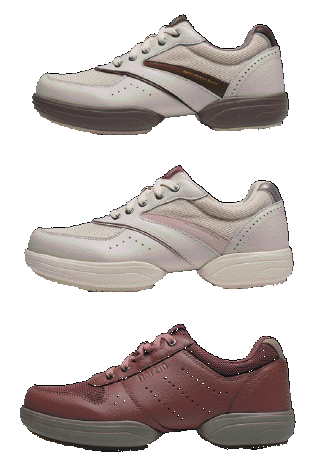 나르지오워킹화가 출시한 '무전력 자기진동칩' 기능성 신발 3종. 나르지오워킹화 제공