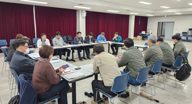 한국해양교통안전공단(KOMSA) 중부지사에서 설계사 및 조선소를 대상으로 기술지원하는 모습. KOMSA 제공