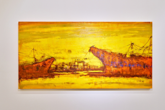 여근섭 ‘오래된 도시1’. 부산근현대역사관 제공