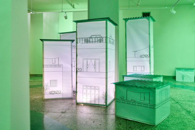 건축사 4명이 참가한 디자인그룹 ATZ의 ‘집 위의 길’. 부산근현대역사관 제공