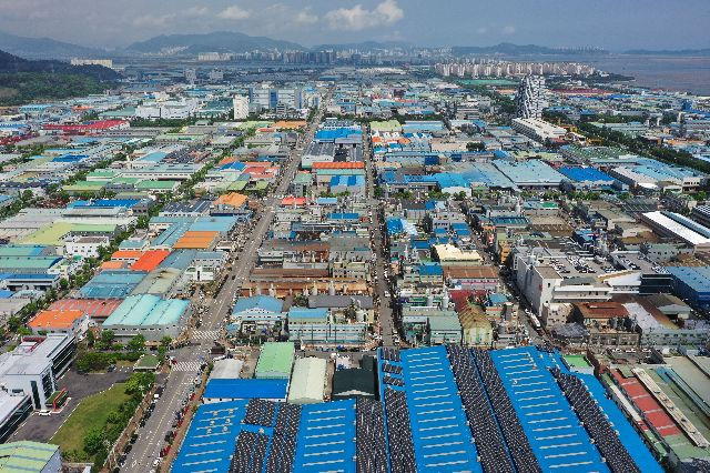 부산 강서구 녹산산업단지 전경. 정종회 기자 jjh@