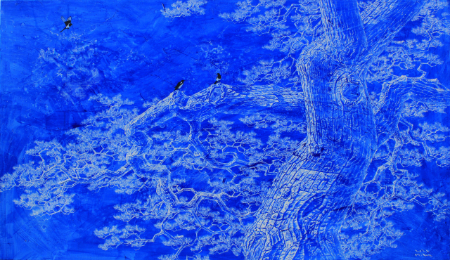 구명본 ‘pine tree’. 작가 제공