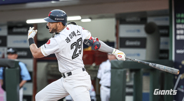 빅터 례이예스. 롯데 자이언츠 제공