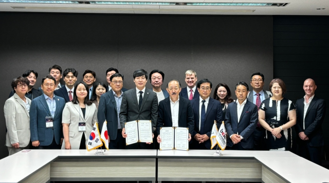 (사)부산컨벤션산업협회가 일본 최대 전시산업단체인 일본전시협회와 MOU를 체결하고 마이스 발전 교류에 힘쓰기로 뜻을 모았다. (사)부산컨벤션산업협회 제공