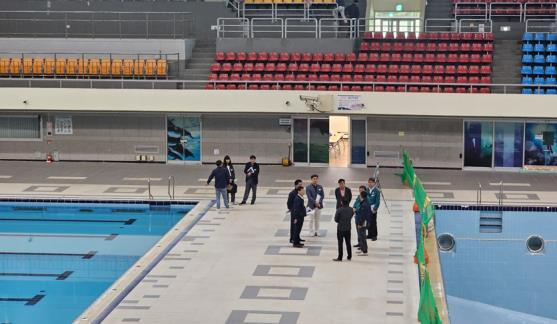 경남도가 오는 10월 전국체전과 장애인체전을 앞두고 주요 경기장과 숙박시설에 대한 시설물 안전 점검에 나선다. 경남도 제공.