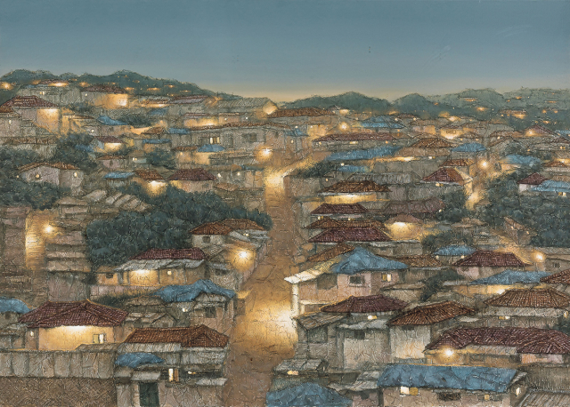 서울옥션 한여름밤의 경매축제에서 만날 정영주 작가의 ‘저녁길’. 서울옥션 제공