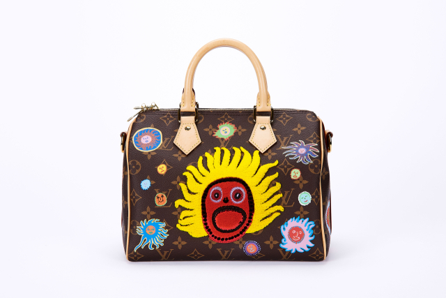 루이비통과 야요이 쿠사마의 콜라보 작품. 서울옥션 제공