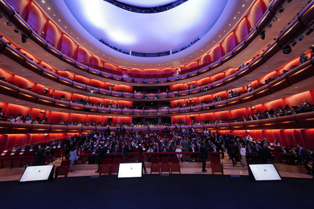 지난 4월 그리스 아테네에서 열린 ‘제9차 아워 오션 콘퍼런스’ 본희의 현장 모습. 해수부 제공