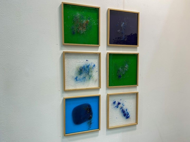 이정윤 작가의 ‘사라지는 노래, 살아지는 노래’ 작품들. 작가 제공